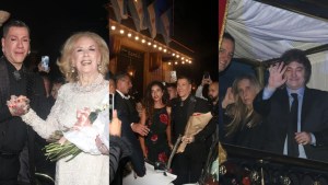 Mirtha Legrand lanzó el lema libertario frente a Javier Milei en el desfile de Piazza: “Viva la libertad, carajo”
