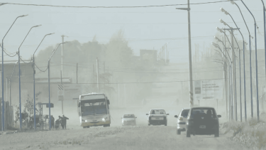 Viento en el Alto Valle Foto: archivo.