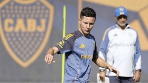 Boca recuperó a Ander Herrera y se perfila como titular ante Independiente