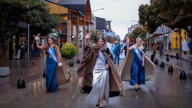 La 
Reina Nacional de la Nieve. Foto: Marcelo Martinez