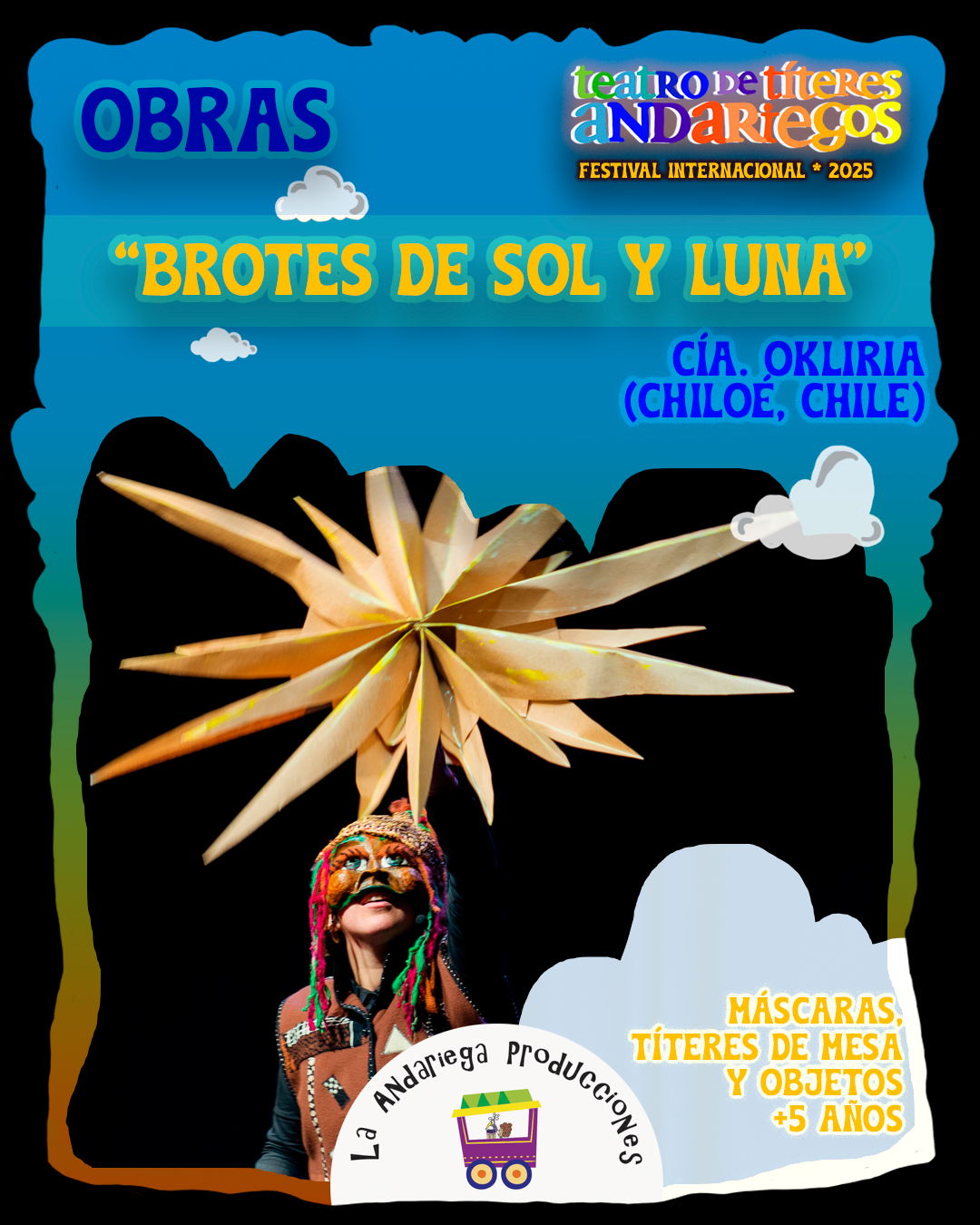BOTES DE SOL Y LUNA, 25° Festival de Teatro de Títeres Andariegos
