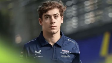 Colapinto no estará en el Gran Premio de Imola. (Prensa Alpine)