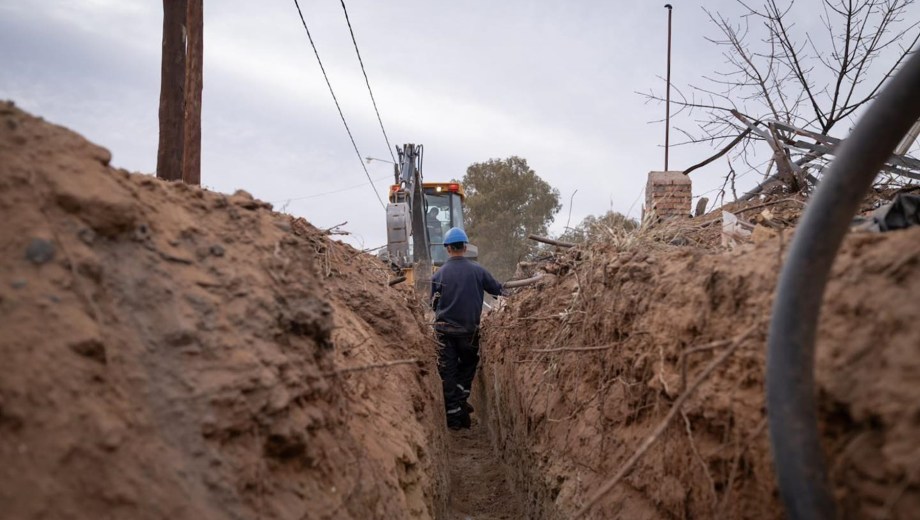  Avanzarán con la obra de gas en los barrios semirrurales de Cutral Co (Foto: archivo )