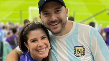 Diego Brancatelli y Cecilia Insinga.