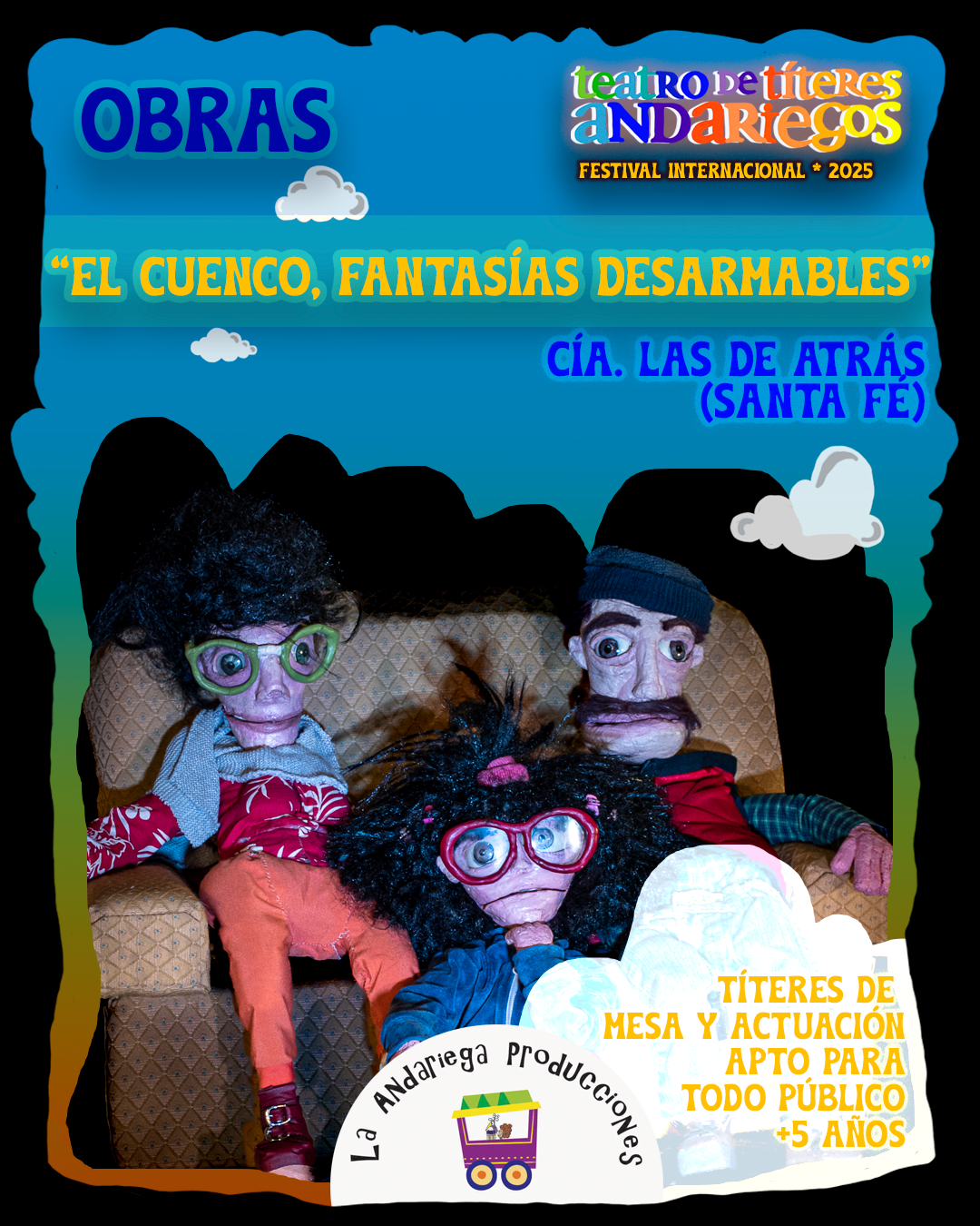 EL CUENCO, FANTASIAS DESARMABLES – 25° Festival de Teatro de Títeres Andariegos
