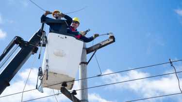 Cortes de luz programados en Viedma y en El Bolsón. Foto: Edersa.