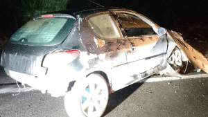 Ruta 40: dos heridos y uno de ellos grave tras un vuelco en Villa La Angostura, cerca del puente del río Correntoso