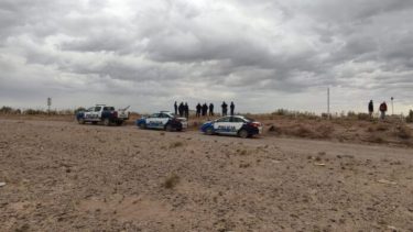 Intento de usurpación en Centenario. Foto: Centenario Digital.