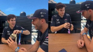 ¡Argentinidad al palo! Franco Colapinto le enseñó a Pierre Gasly a preparar un mate 