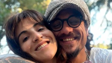 Gianinna Maradona y Daniel Osvaldo.