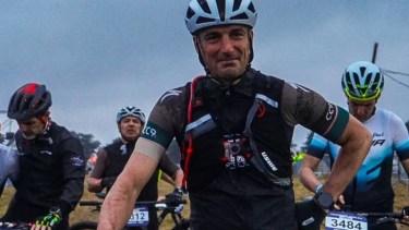 Scaloni corrió el Desafío del río Pinto de Mountain Bike.