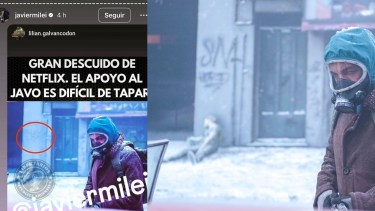 Javier Milei y la fake news sobre El Eternauta.