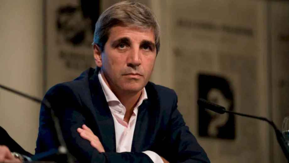 El ministro de economía de la Nación, Luis Caputo.