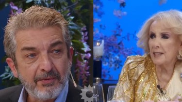 Mirtha Legrand y Ricardo Darín.