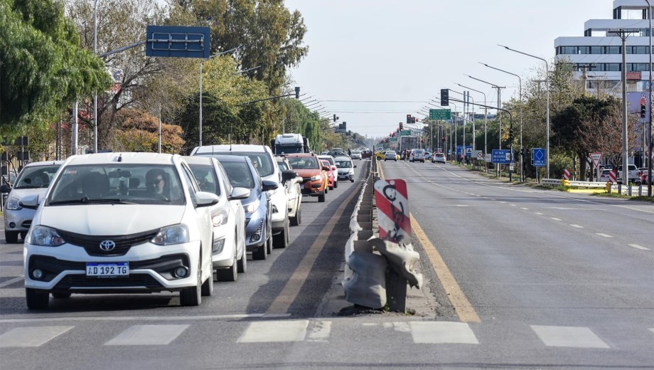 "Ya no es una ruta, forma parte de la ciudad", manifestó el jefe comunal. Foto Cecilia Maletti.