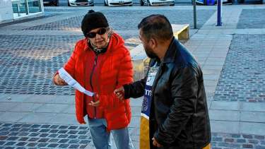 Son seis trabajadores judiciales que se postularon en la convocatoria que abrió el TSJ. Foto Matías Subat.