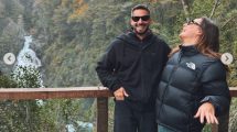 Imagen de Nico Occhiato y Flor Jazmín disfrutaron de los hermosos paisajes de San Martín de los Andes: las postales