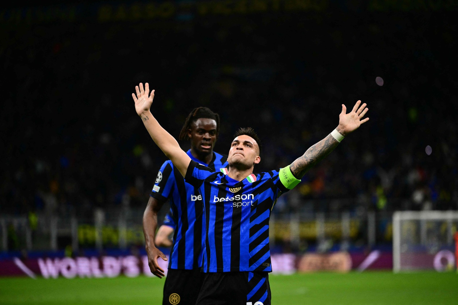 Lautaro Martínez puso el 1 a 0 para Inter. (Foto: AFP)