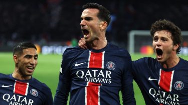 Fabián Ruiz metió el 1-0 de PSG. (Foto: AFP)