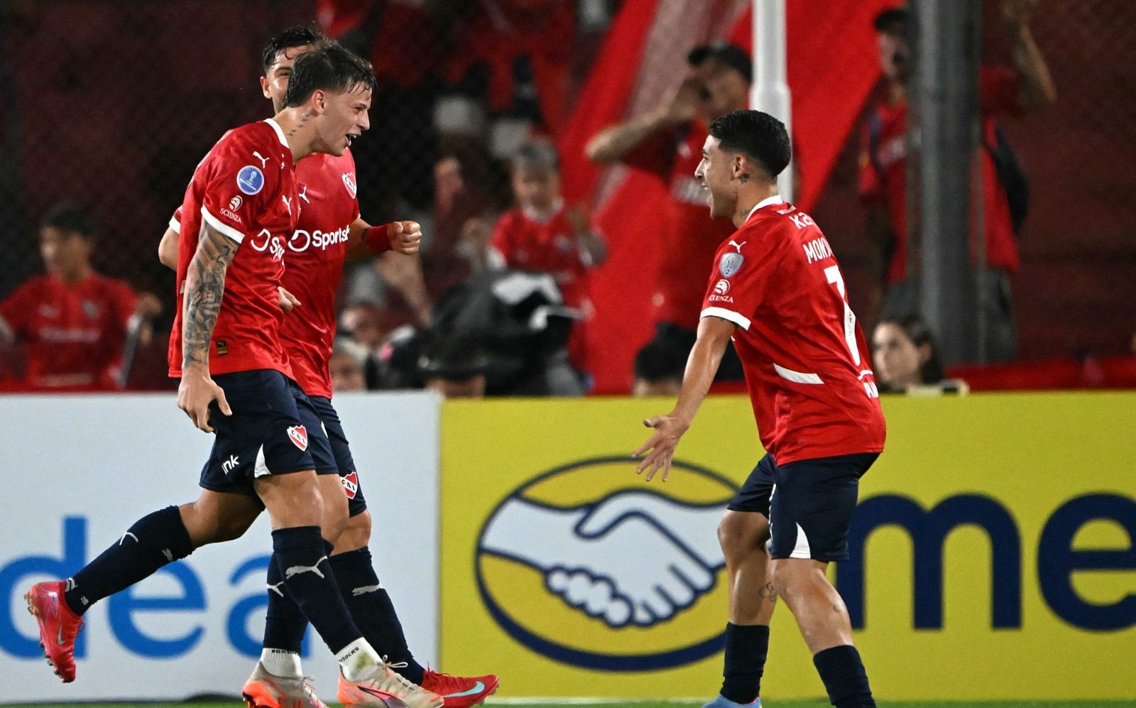 Con un gol de Tarzia, Independiente le ganó a Guaraní y quedó puntero en la Sudamericana