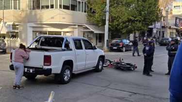 Choque en Neuquén. Foto: gentileza. 