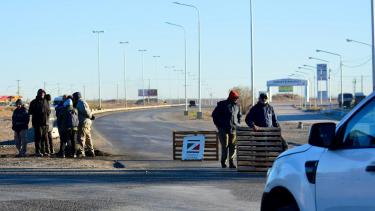 El corte es a la altura de Zanon. Foto: Matías Subat