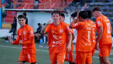 Benjamín Morales marcó el gol del triunfo en el clásico ante Cipolletti. (Foto: Prensa Deportivo Roca)