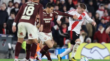 River espera rival para los octavos de final de la Copa Libertadores. (Foto: AFP)
