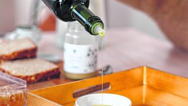 Aceite gourmet producido en Neuquén. Foto: archivo.