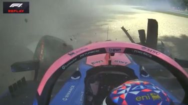 Así fue el choque de Franco Colapinto en Imola: tras el accidente, en qué posición largará el domingo