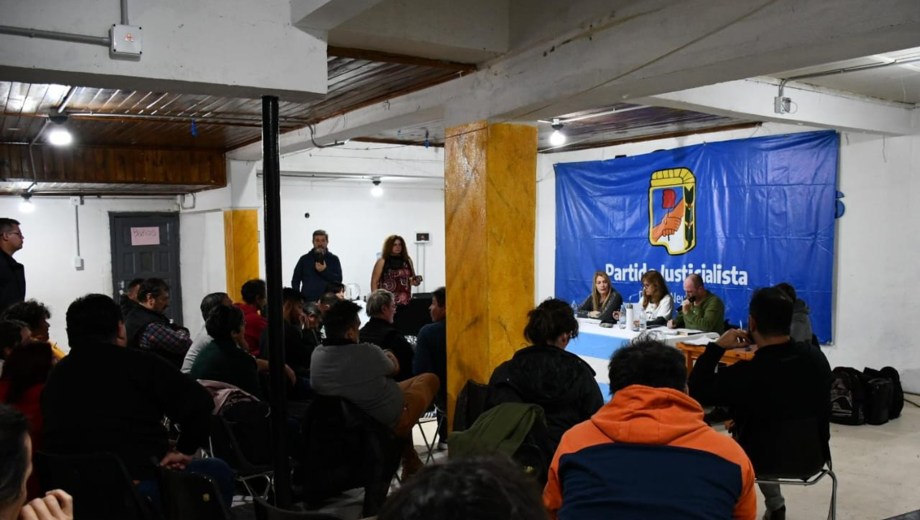 El Congreso del PJ de Zapala terminó con polémica. Foto: gentileza.
