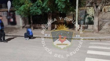 Detuvieron al hombre sospechado de ser el responsable del crimen en barrio Confluencia de Neuquén. Foto: Gentileza. 