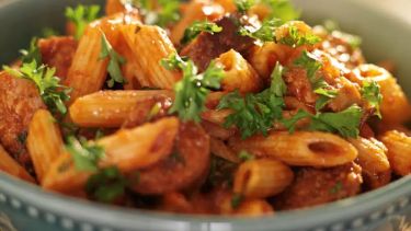 Macarrones con chorizo: la solución más rica para el almuerzo