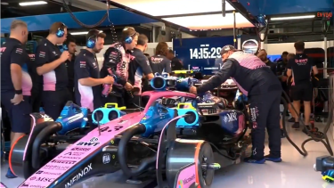 GP de España: qué le pasó al Alpine de Franco Colapinto en la primera práctica libre