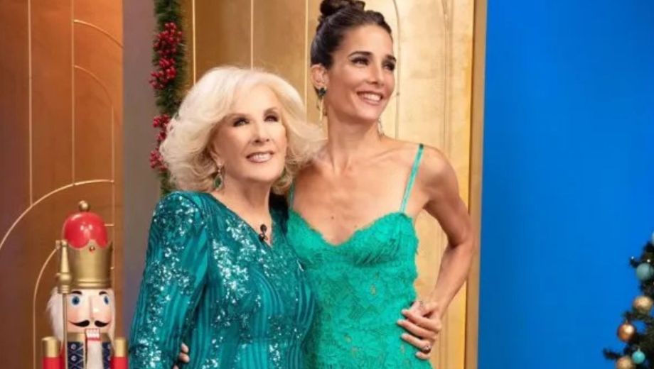 Mirtha Legrand y Juana Viale 