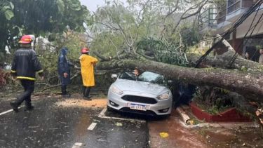 Temporal en Misiones. Foto: Gentileza NA: 