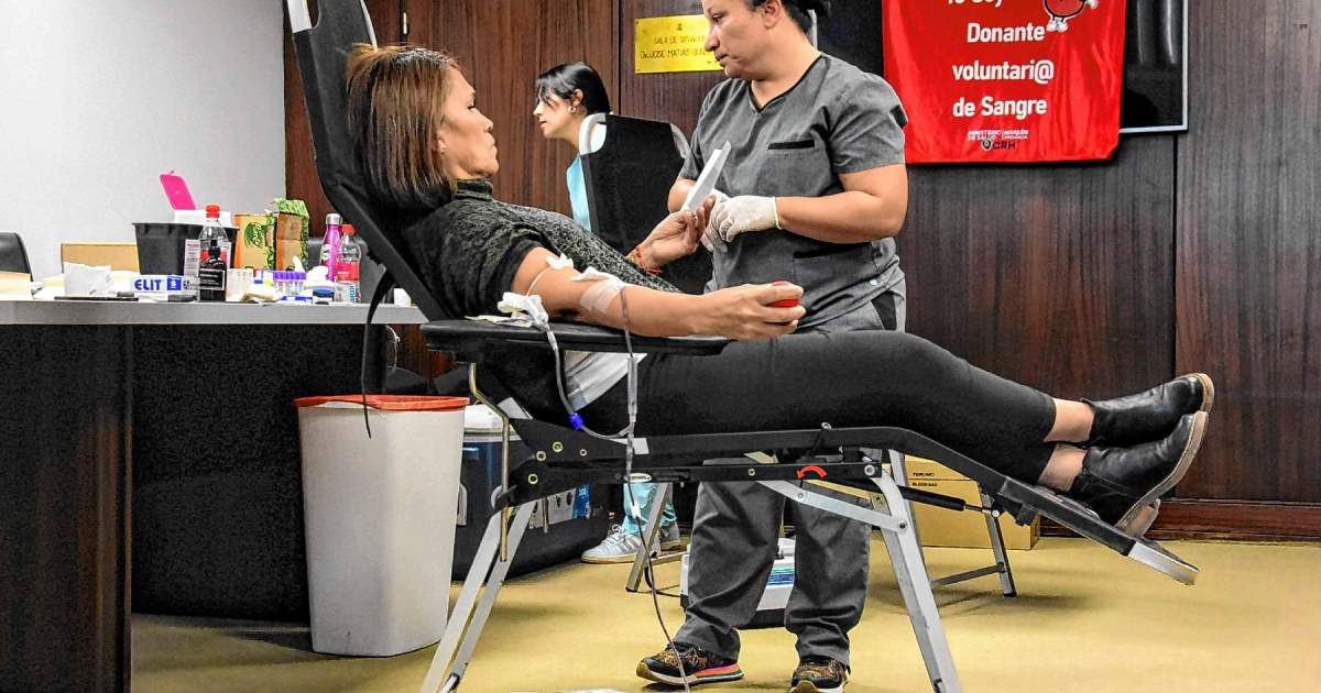 Neuquén aboga por mantener la donación de sangre ante una leve baja
