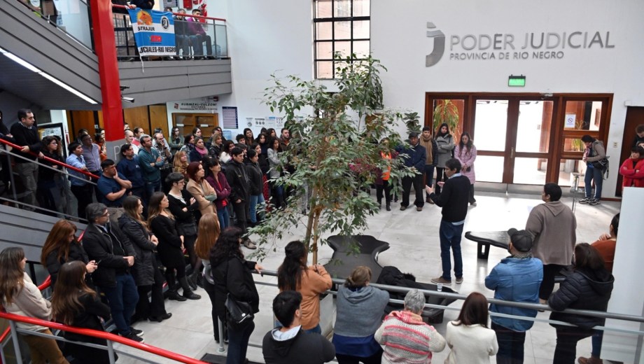 Sitrajur advirtió que, si no hay respuestas del STJ en los próximos días, el jueves 25 de septiembre se realizarán nuevas asambleas en todo Río Negro. (Foto: archivo)