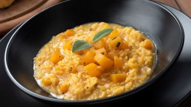 Rico, sano y gourmet: risotto de calabaza para combatir el frío