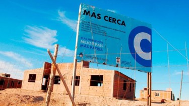 Uno de los planes de viviendas del programa Techo Digno.