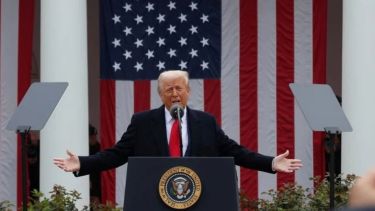 Donald Trump vuelve a advertir que subirá los aranceles. Foto: Gentileza. 