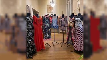 Lali donó siete vestidos a la Casa del Teatro con Splendid AM 990 como intermediarios