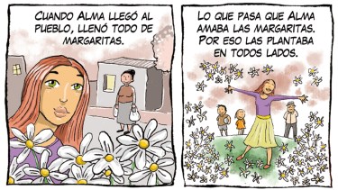 «Las Margaritas», la nueva tira de Chelo Candia en el Voy