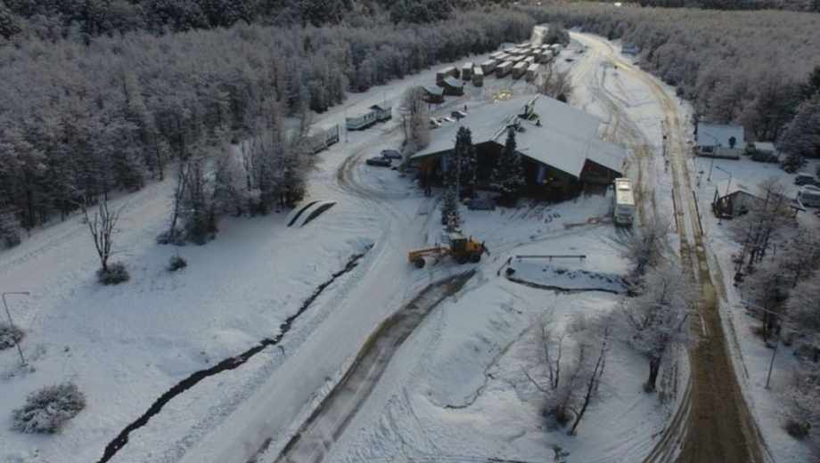 La nieve complica el regreso de Chile. 