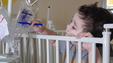 Cristopher aguarda un trasplante de hígado. Foto: gentileza