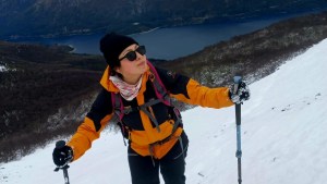 Magalí, de El Bolsón: del coma a la pista de esquí en un año de lucha y coraje