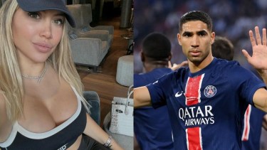 Wanda Nara y Achraf Hakimi