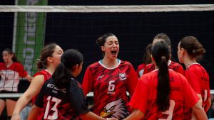 Río Negro sueña a dos puntas en el Nacional Sub 14 de vóley de Bariloche: las mejores fotos