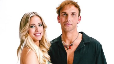 Bautista Mascia y Denisse González.