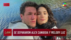 Melody Luz apuntó contra Alex Caniggia y contó si su ex le escribió a La China Suárez: «Asco»